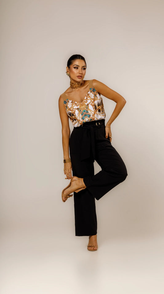 Paola Cropped Pants